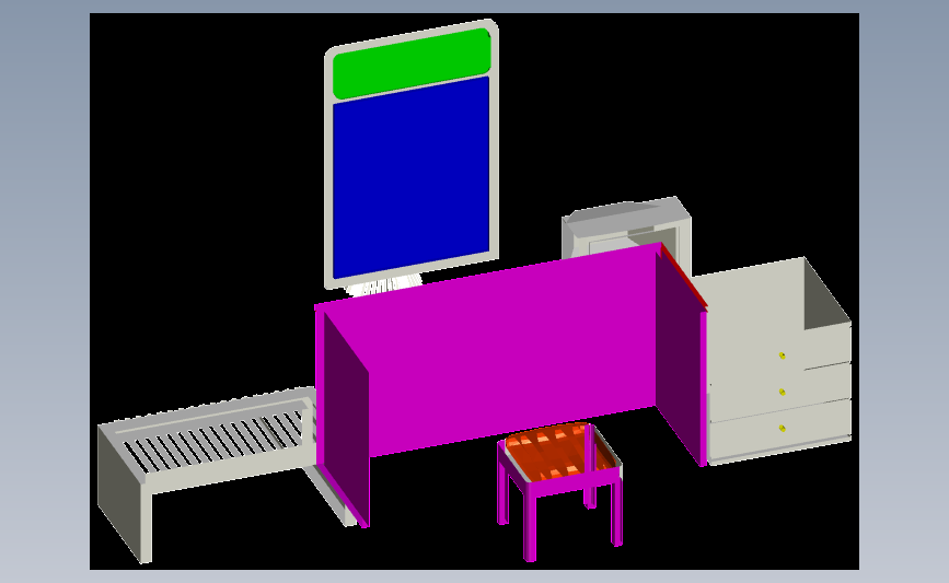 室内家具三维模型10