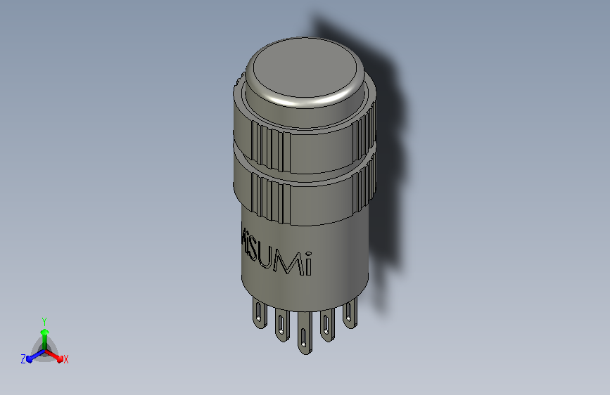 φ16带LED一体式按钮YMP16C-LMC1-U7A3-G-AD24