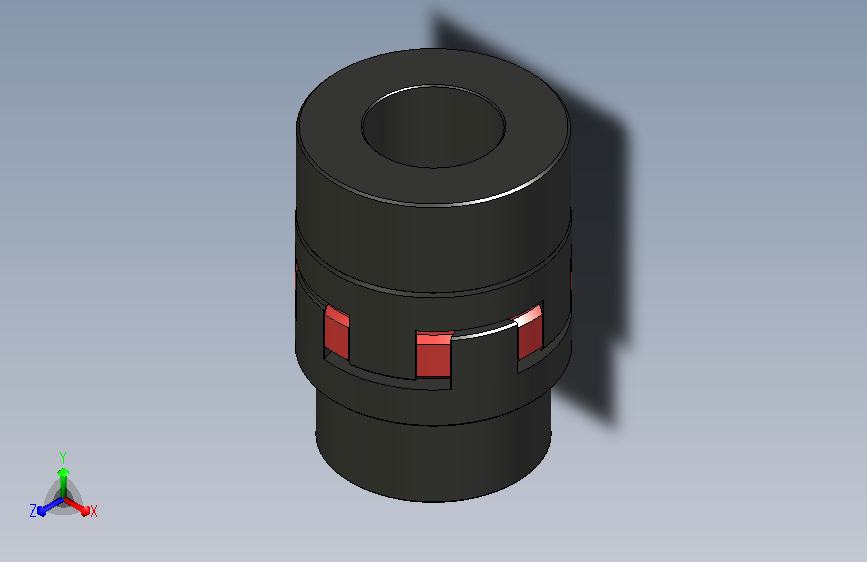 DJ-B扩大轴孔星形弹性联轴器_DJ65B-135x185-57×69