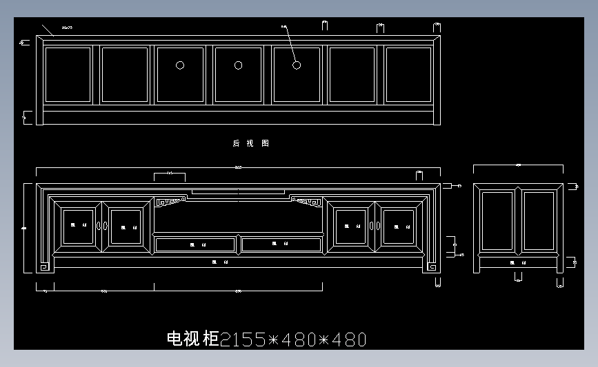 电视柜2155象