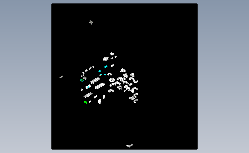 定制家具三维模块1