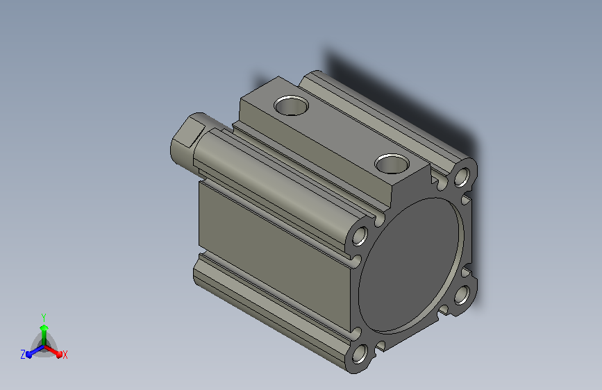 顶升气缸CDQ2A40-20DZ(0313)类型型号中文注释: