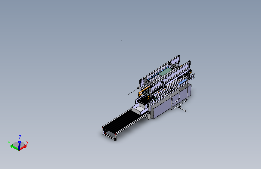H0000585-牡蛎串自动脱绳清洗机ug+SW+STP