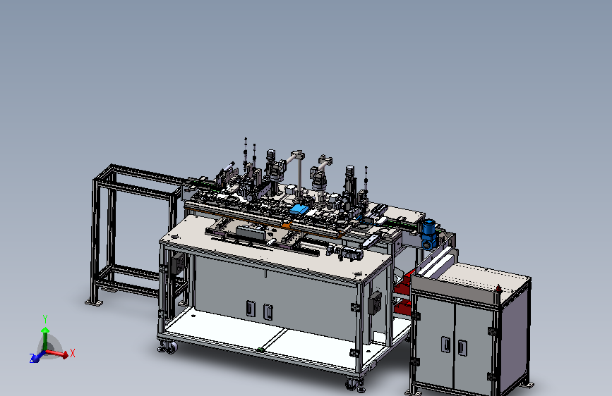 H0000584-LXYC-BOSS薄片式轴承套圈检测机+SW+STP
