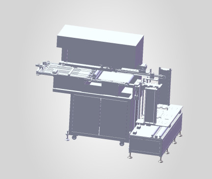 H0000628-自动换垛板料上料机+SW+STP