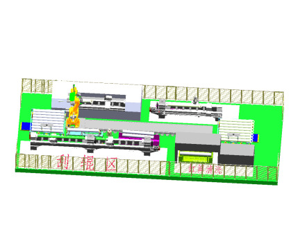 H0000673-缸筒加工岛+SW+STP