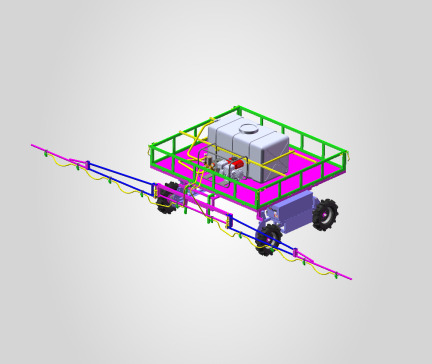 H0000855-新型遥控打药运输车一体机+SW+STP