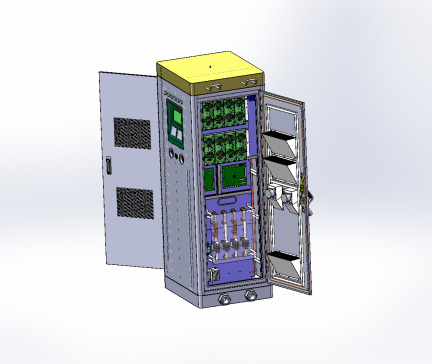 H0000910-新能源汽车充电柜 120KW+SW+STP