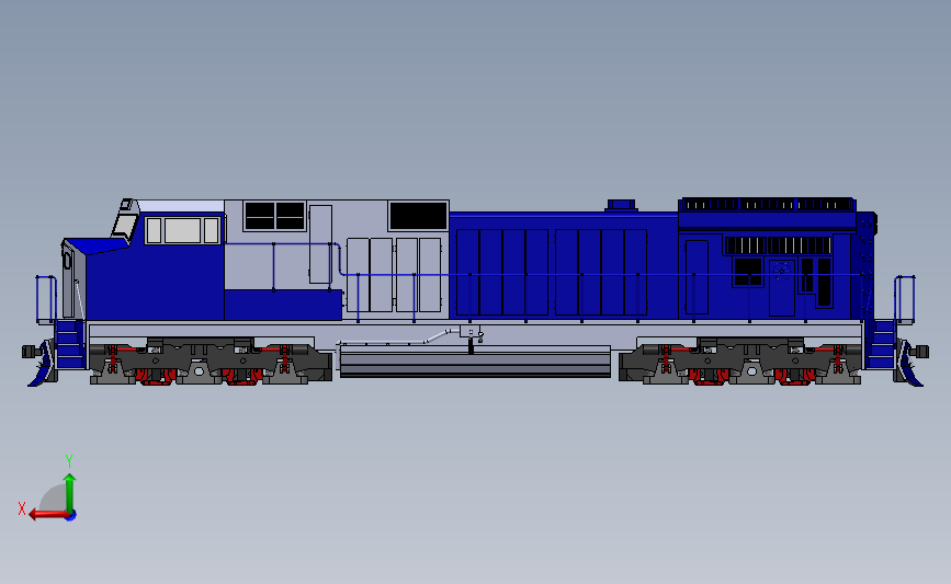 AC44i-GE机车火车头