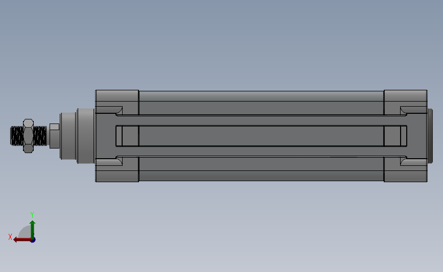 Dnc系列标准气缸 基本型[dnc 63 150 Ppv] Solidworks 2018 模型图纸下载 懒石网