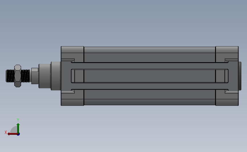 Dnc系列标准气缸 基本型[dnc 80 150 Ppv] Solidworks 2018 模型图纸下载 懒石网