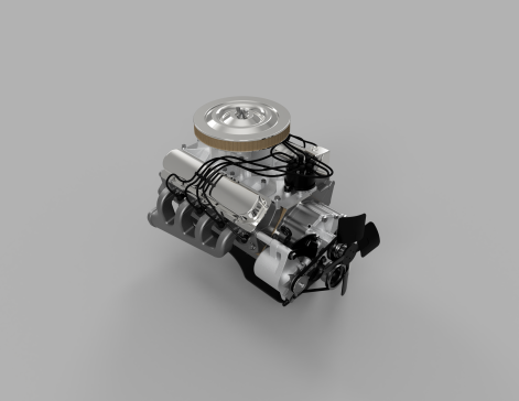 V8发动机