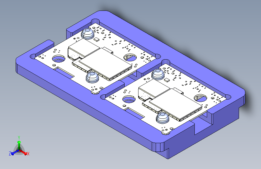 PCB板摆盘_组装治具