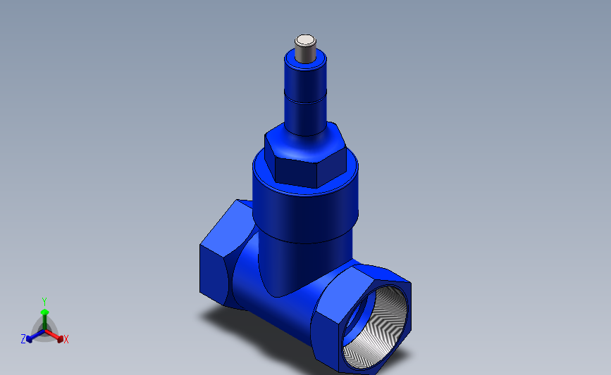 丝口软密封闸阀Z15X-10DN[Z15X-10DN40]