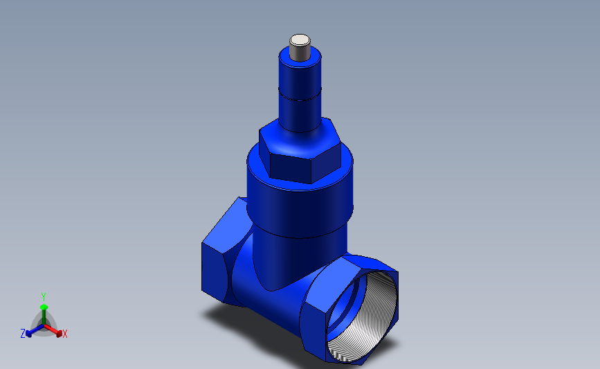 丝口软密封闸阀Z15X-10DN[Z15X-10DN65]