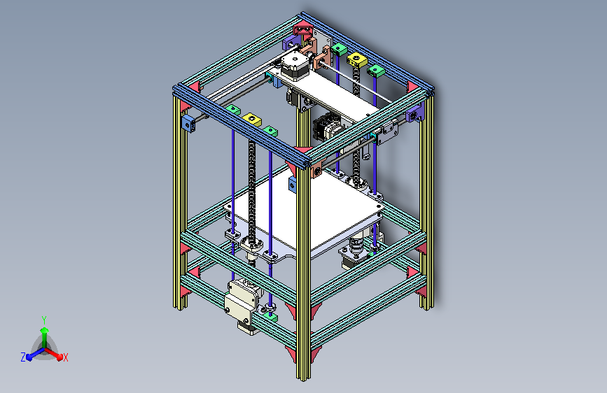 3D打印机设计图纸