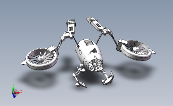 Aeron科幻飞行器