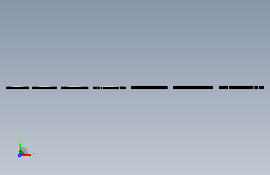 回转支承(外圈带齿轴承)旋转平台=1675489=80 正面视图