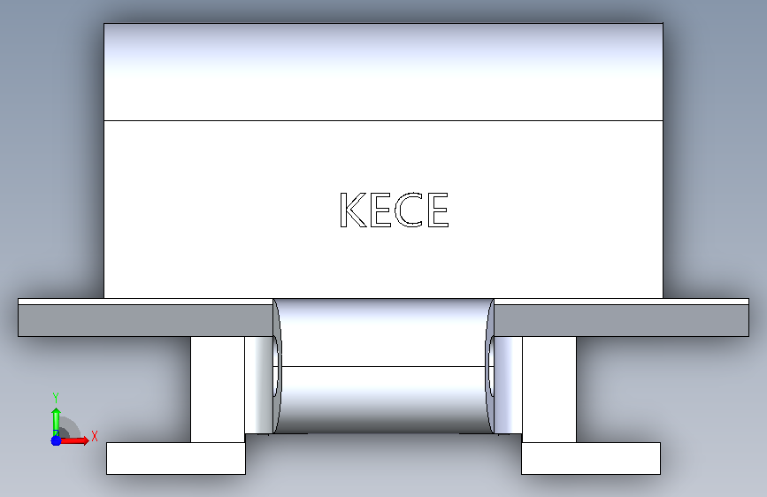 帆型挡板型链板_FTC -880TAB-K325-FX-H30 正面视图