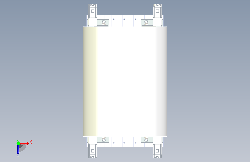 NBK.10 环缝夹具 俯视图