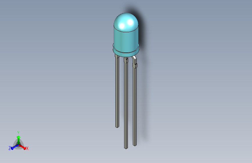 A0018020-双色LED 主视图
