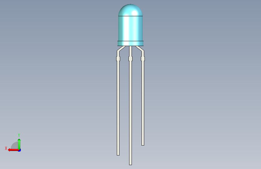 A0018020-双色LED 背面视图
