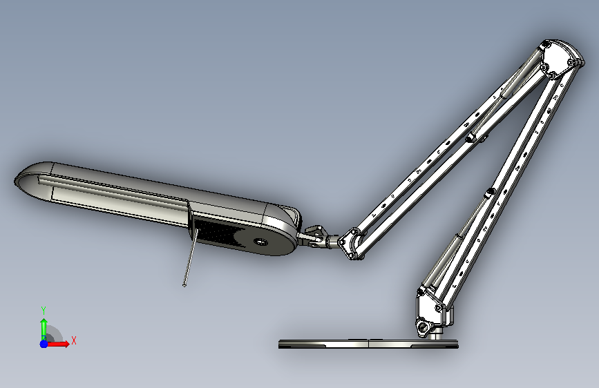 旋转灯 正面视图