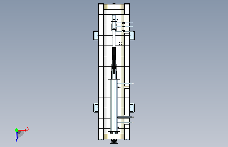 A0018050-脉冲燃烧器 俯视图