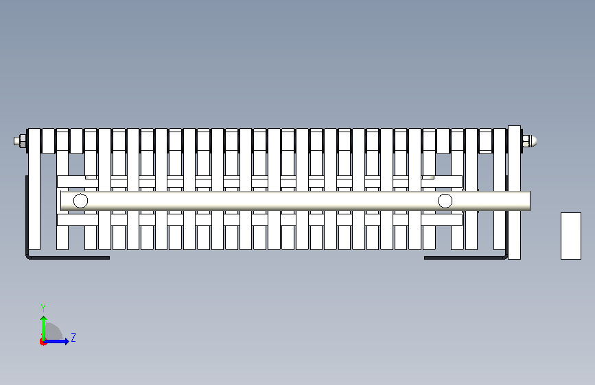 A0018056-181904 散热器覆盖件 左侧视图