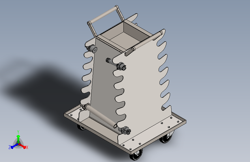 A0018059-工具推车加工中心刀柄推车