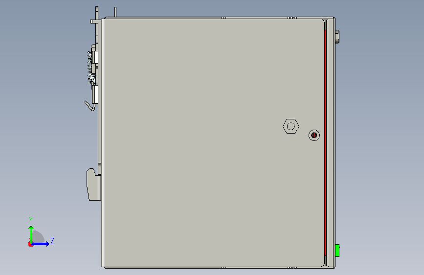 A0018061-Delta DRL-24V120W1EN 电源 左侧视图