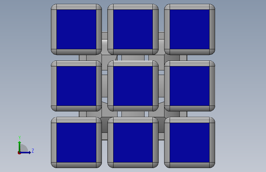 魔方(10) 左侧视图