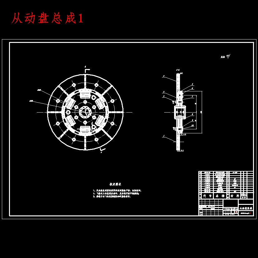 东风EQ1135F19D中型货车膜片弹簧离合器设计含开题及9张CAD图