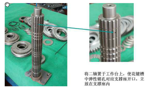 陕汽重型卡车三轴式十二档手动变速器设计含3张CAD图