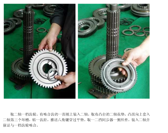 陕汽重型卡车三轴式十二档手动变速器设计含3张CAD图