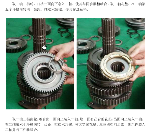 陕汽重型卡车三轴式十二档手动变速器设计含3张CAD图