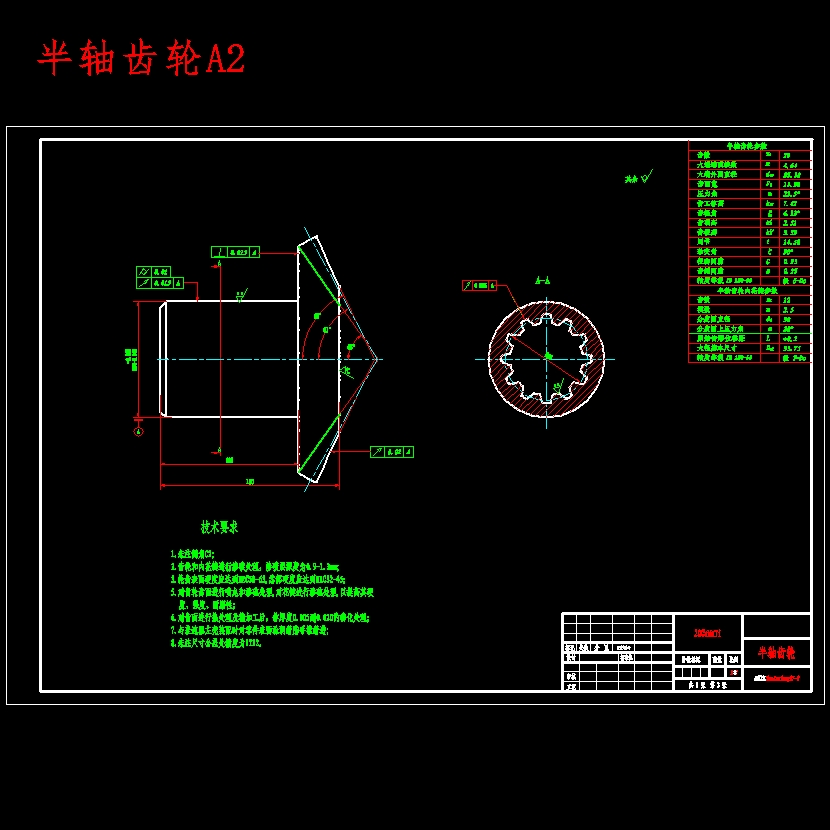 长安牌SC1050KW31轻型载货汽车后驱动桥的设计含开题及8张CAD图