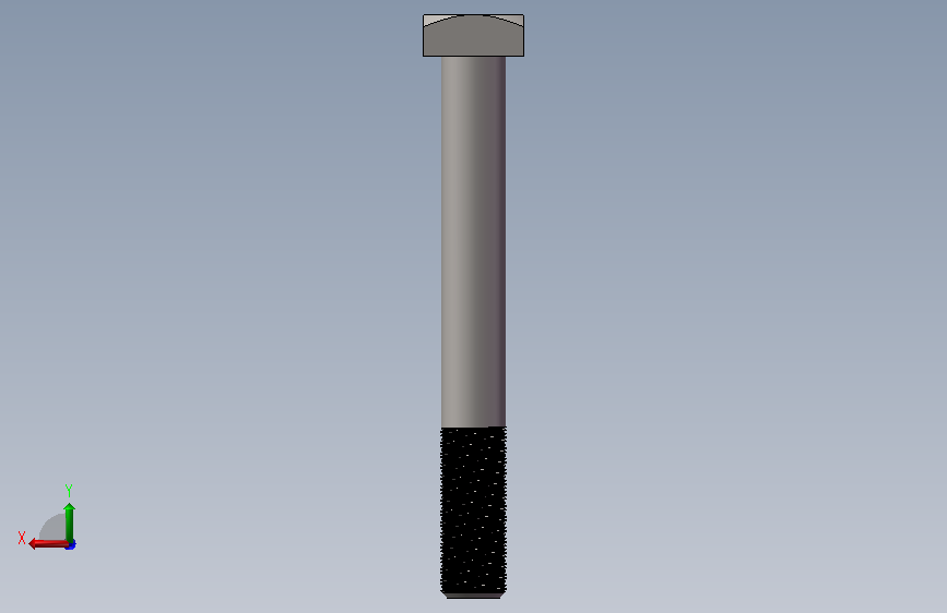 57_11_16,GB/T8-2021方头螺栓C级M36×300 背面视图