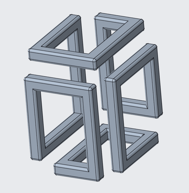 Infinity Cube – 折叠 H.