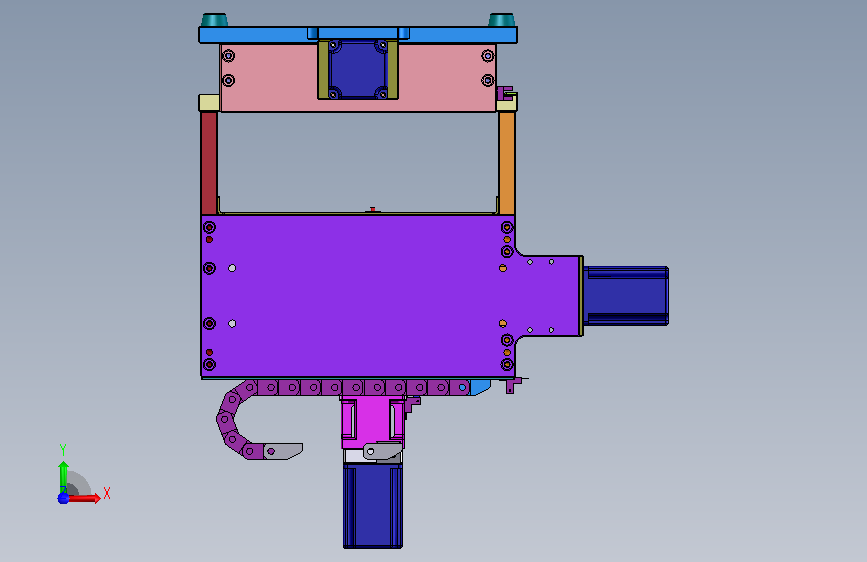 台式微型CNC 正面视图