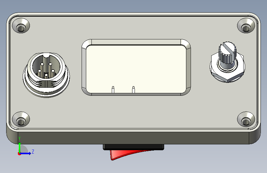A0018147-DIY T-12 焊接站定制外壳 左侧视图
