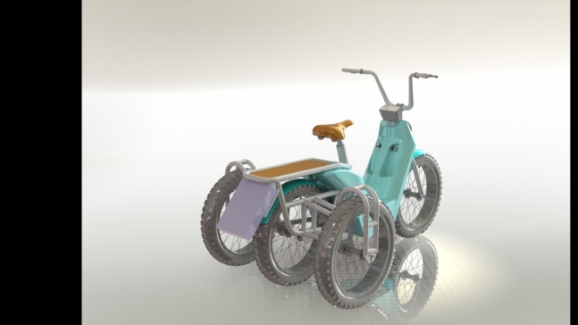 A0018204-太阳能电动自行车原型