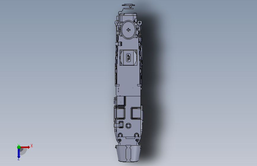 手持式3D扫描仪 俯视图