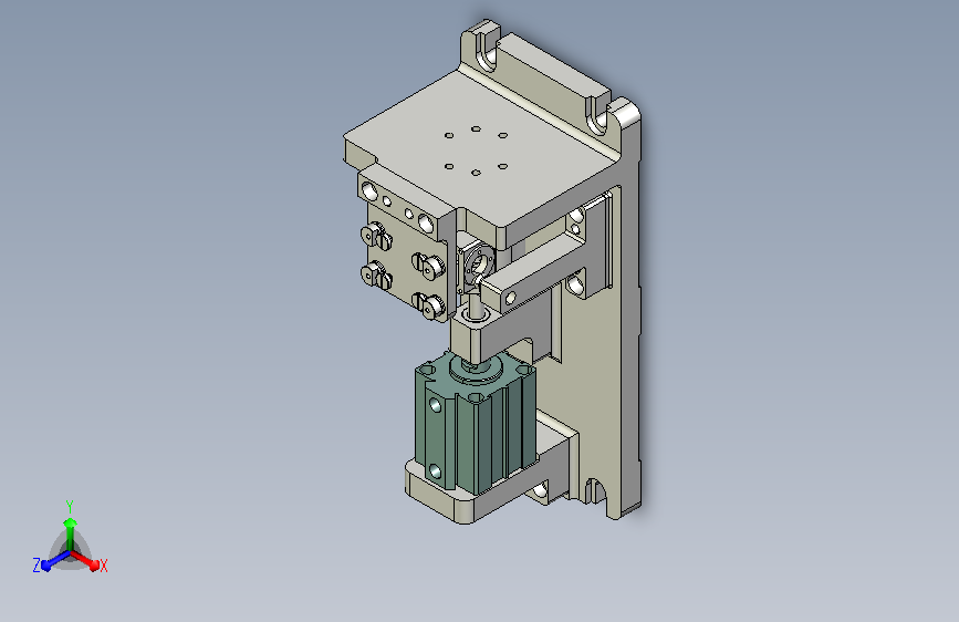 涡轮箱加工工艺及钻左端面4-M4螺纹底孔夹具设计含sw三维模型+CAD图纸+说明书
