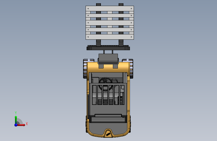 Jungheinrich Forklift叉车 正面视图