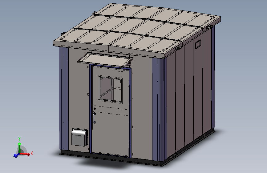 冲电小屋3000x2700x2500