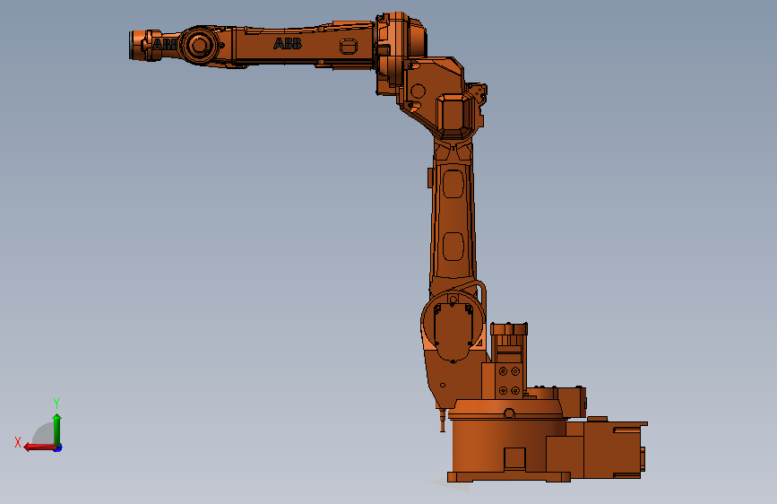 ABB IRB1520 背面视图