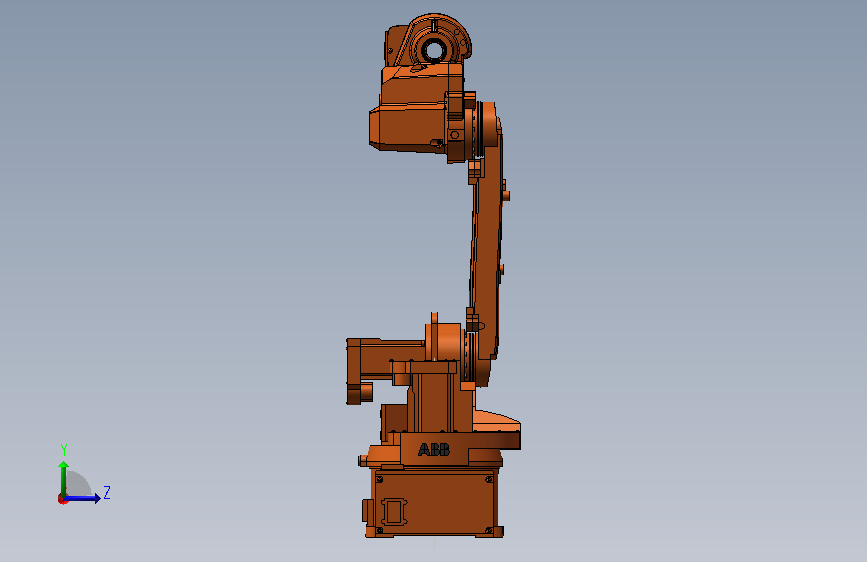 ABB IRB1520 左侧视图