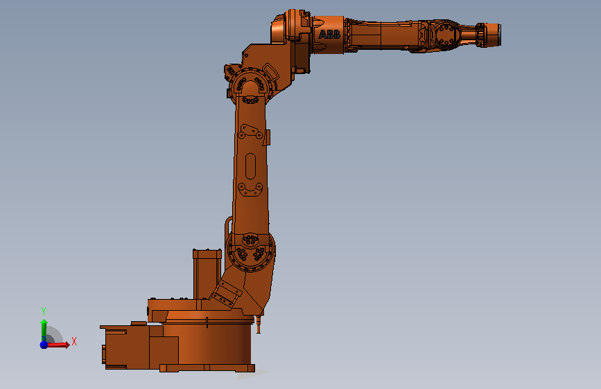 ABB IRB1520 正面视图
