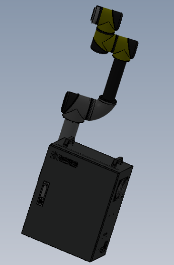 IIMT-CR-5协作机器人 右侧视图